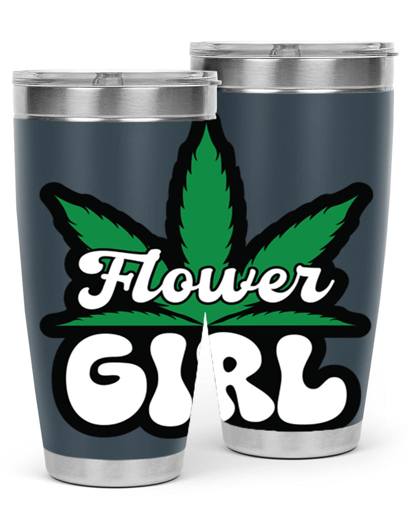 Flower girl 85#- marijuana- Tumbler