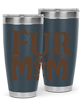 Fur Mom Style 88#- dog- Tumbler