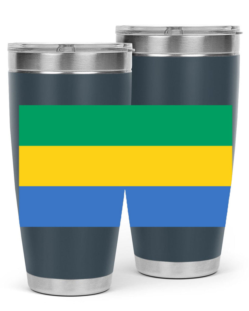 Gabon 136#- world flags- Tumbler