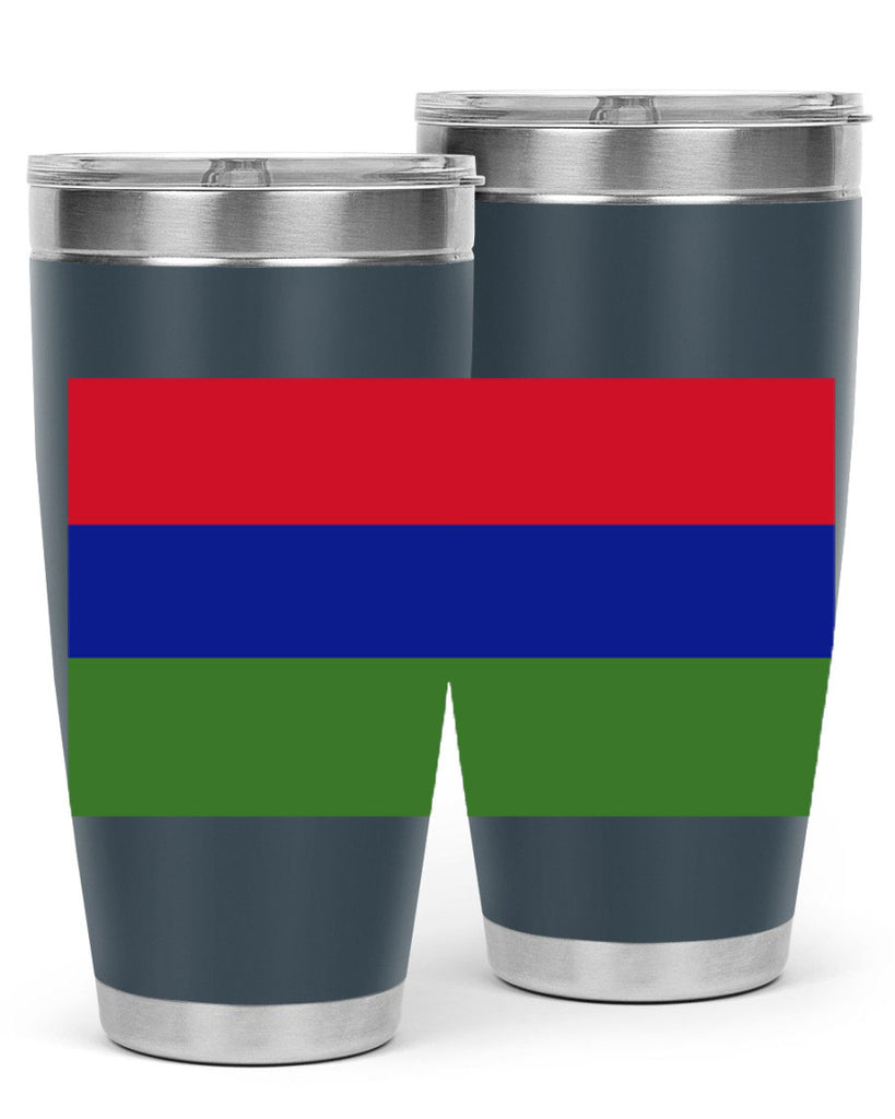 Gambia 135#- world flags- Tumbler