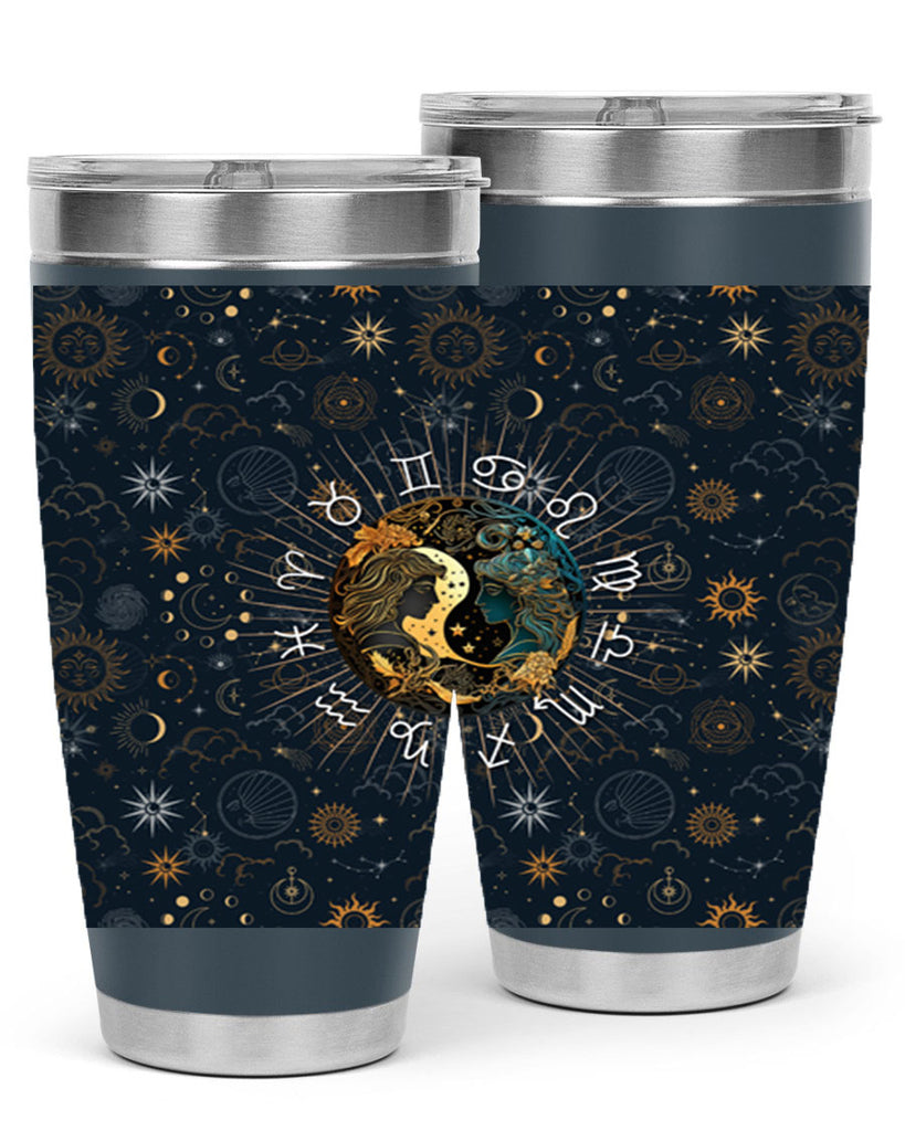 Gemini Straight 219#- zodiac- Tumbler