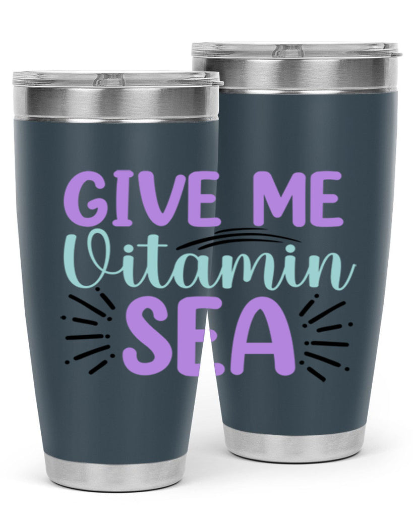 Give Me Vitamin Sea 189#- mermaid- Tumbler