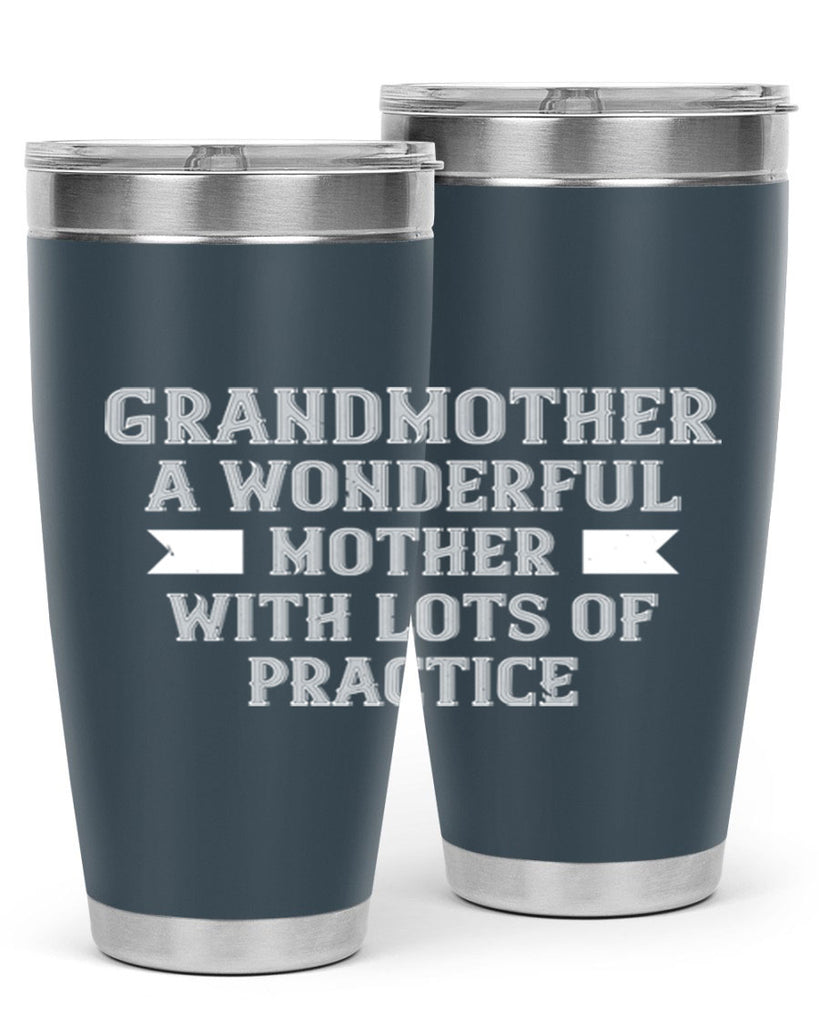 Grandmother a wonderful mother with lots of 82#- grandma - nana- Tumbler