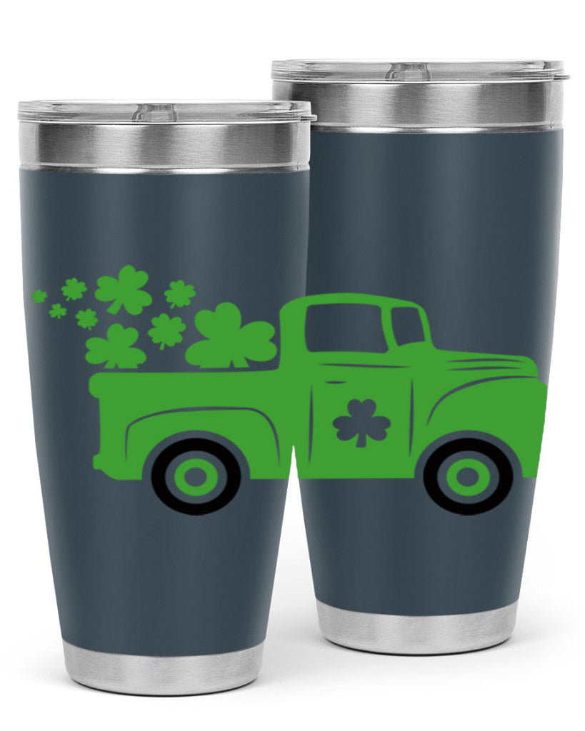 Green Truck Style 97#- St Patricks Day- Tumbler