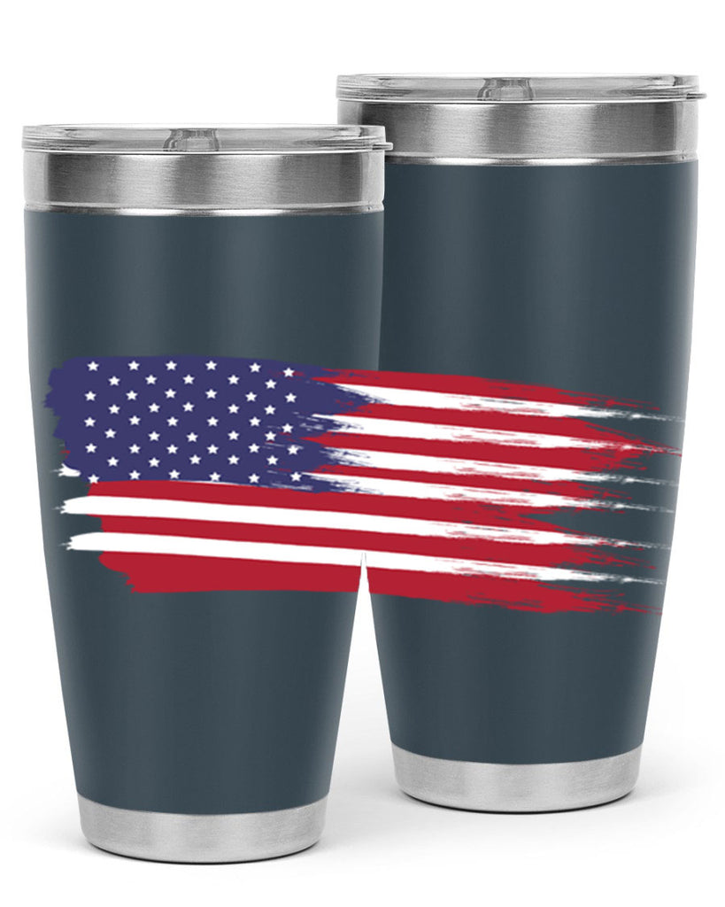 Grunge Flag 54#- Us Flags- Tumbler