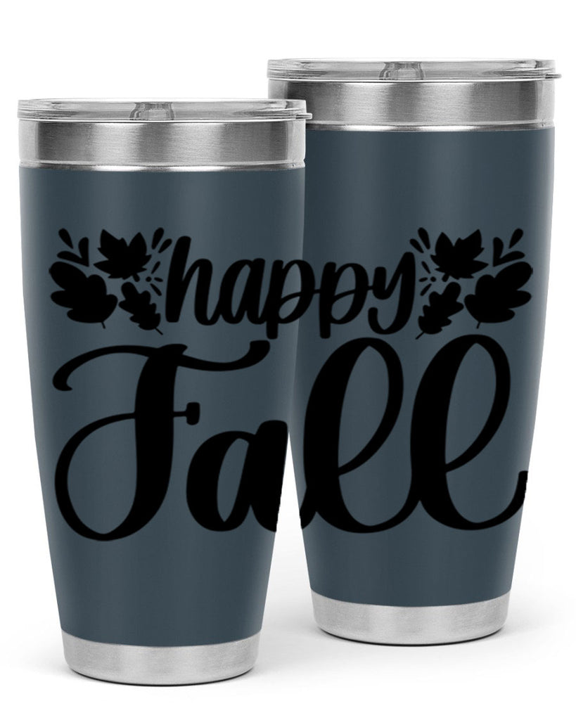 Happy Fall 489#- fall- Tumbler