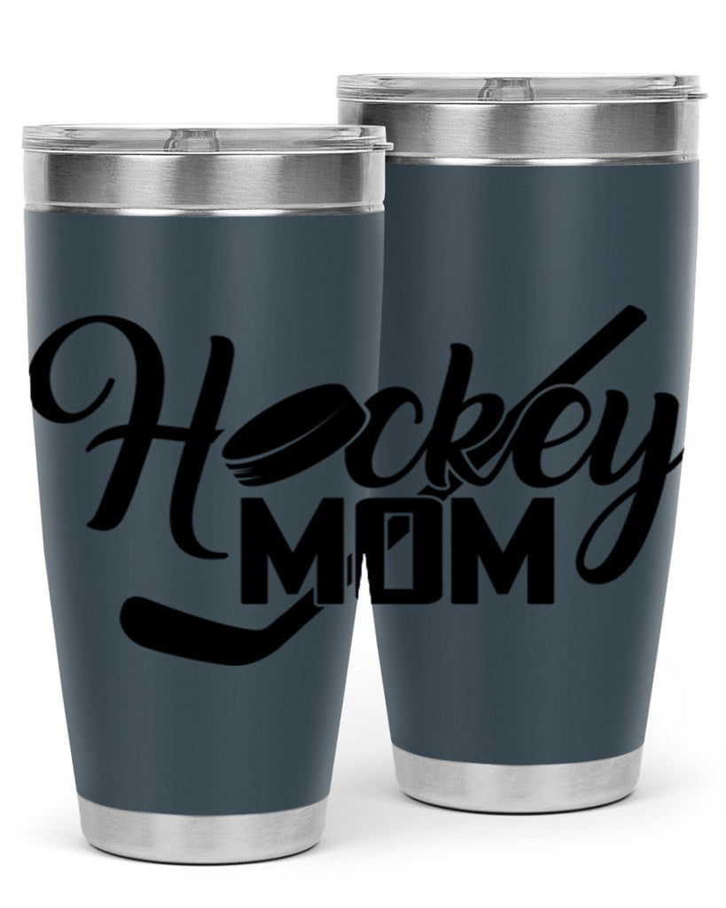 Hockey mom 1186#- hockey- Tumbler