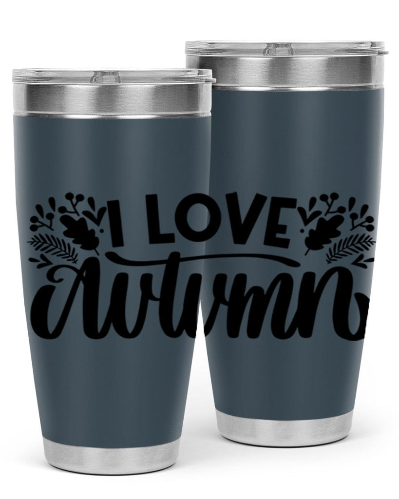 I Love Autumn 497#- fall- Tumbler