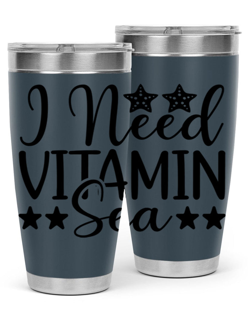 I Need Vitamin Sea 232#- mermaid- Tumbler