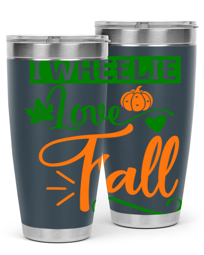 I Wheelie Love Fall 341#- fall- Tumbler