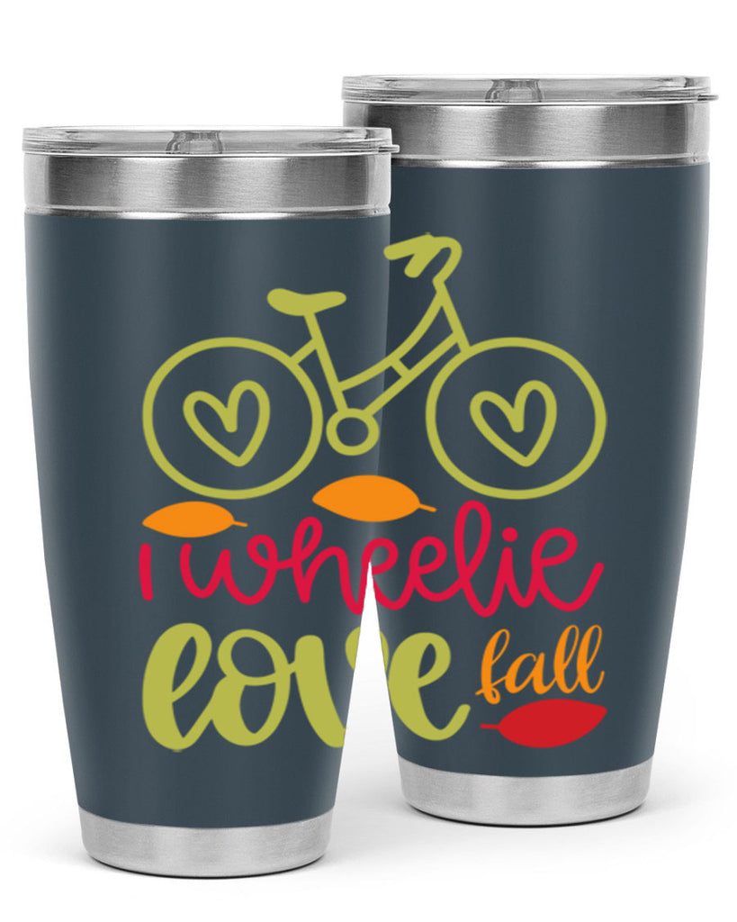 I Wheelie Love Fall 342#- fall- Tumbler