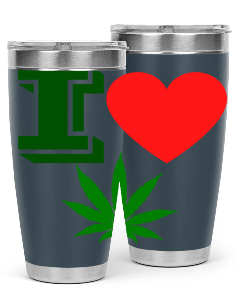 I love Cannabis 127#- marijuana- Tumbler