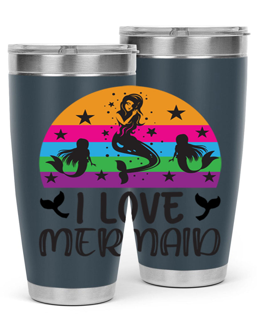 I love mermaid 230#- mermaid- Tumbler