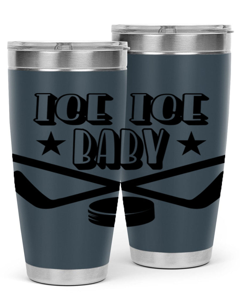 ICE ICE BABY 1055#- hockey- Tumbler