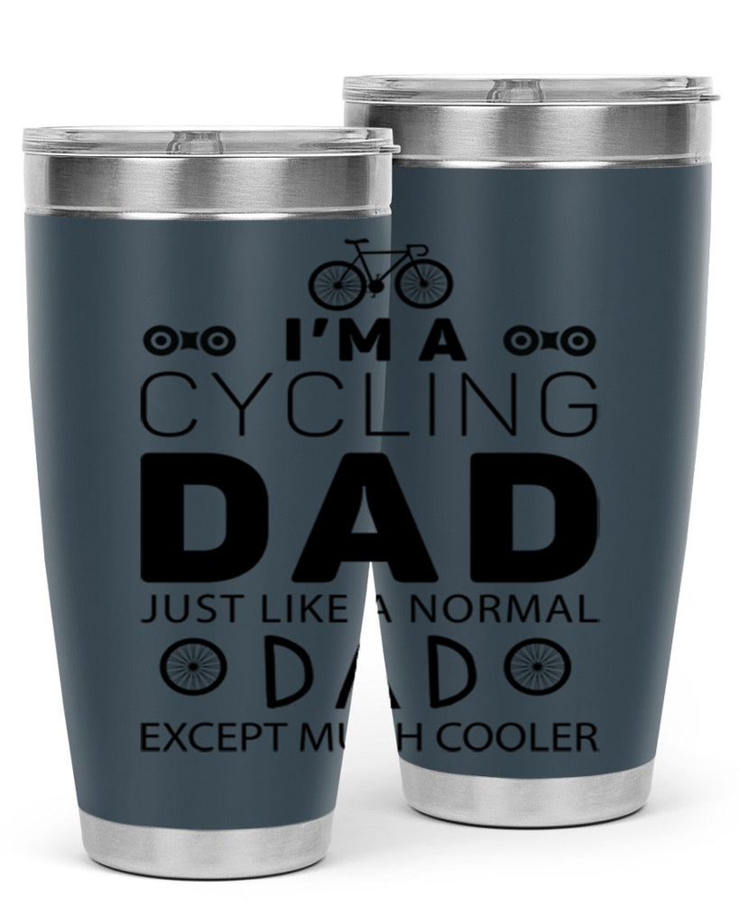 Im A Cycling Dad 4#- dad- Tumbler