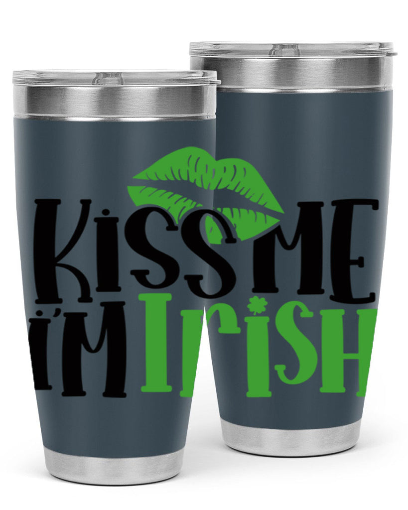 Kiss Me Im Irish Style 73#- St Patricks Day- Tumbler