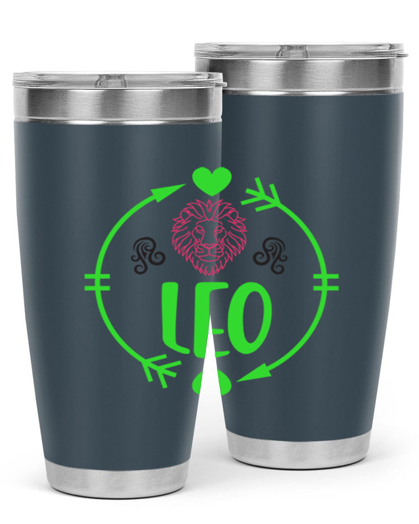 Leo 283#- zodiac- Tumbler