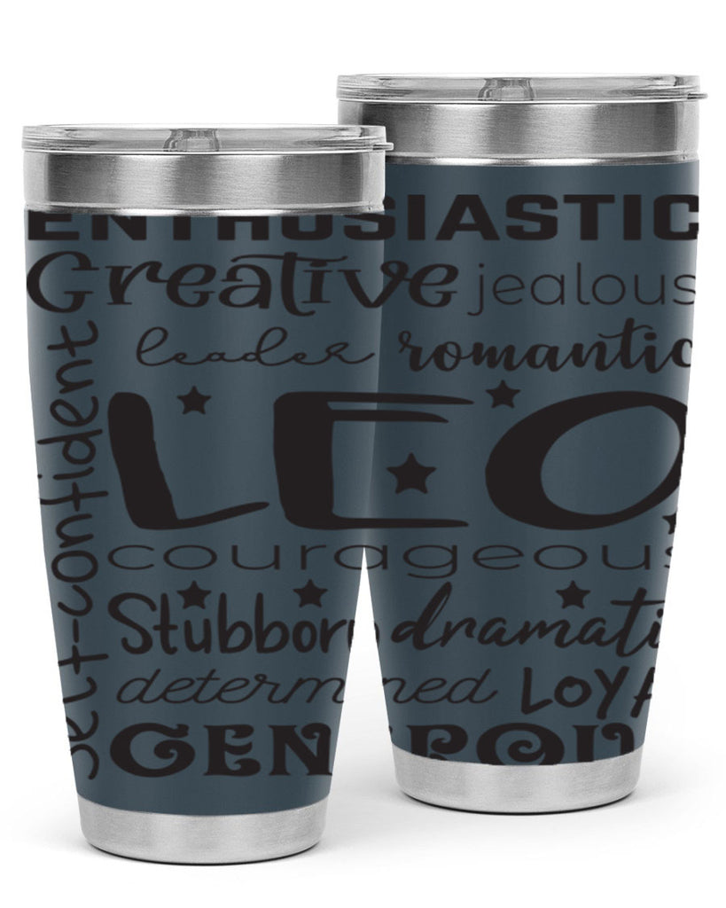 Leo 568#- zodiac- Tumbler