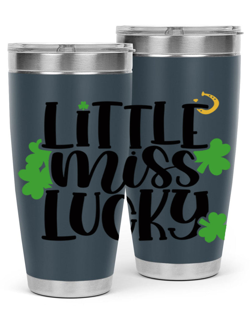 Little Miss Lucky Style 68#- St Patricks Day- Tumbler