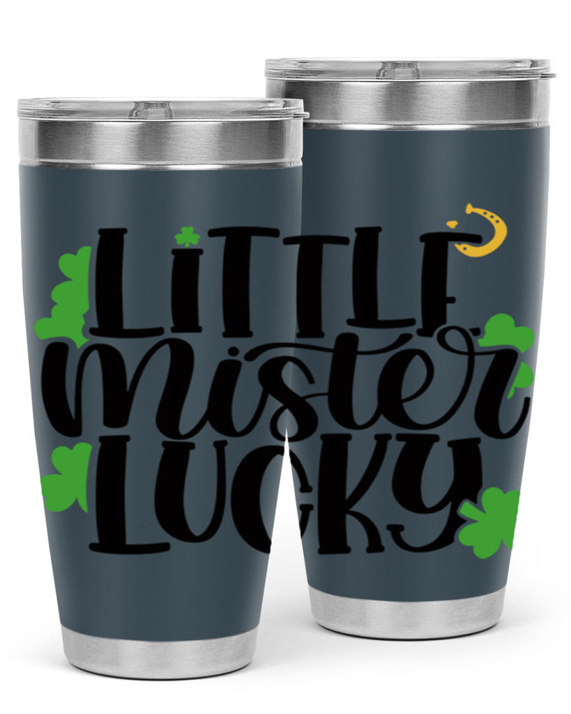 Little Mister Lucky Style 67#- St Patricks Day- Tumbler