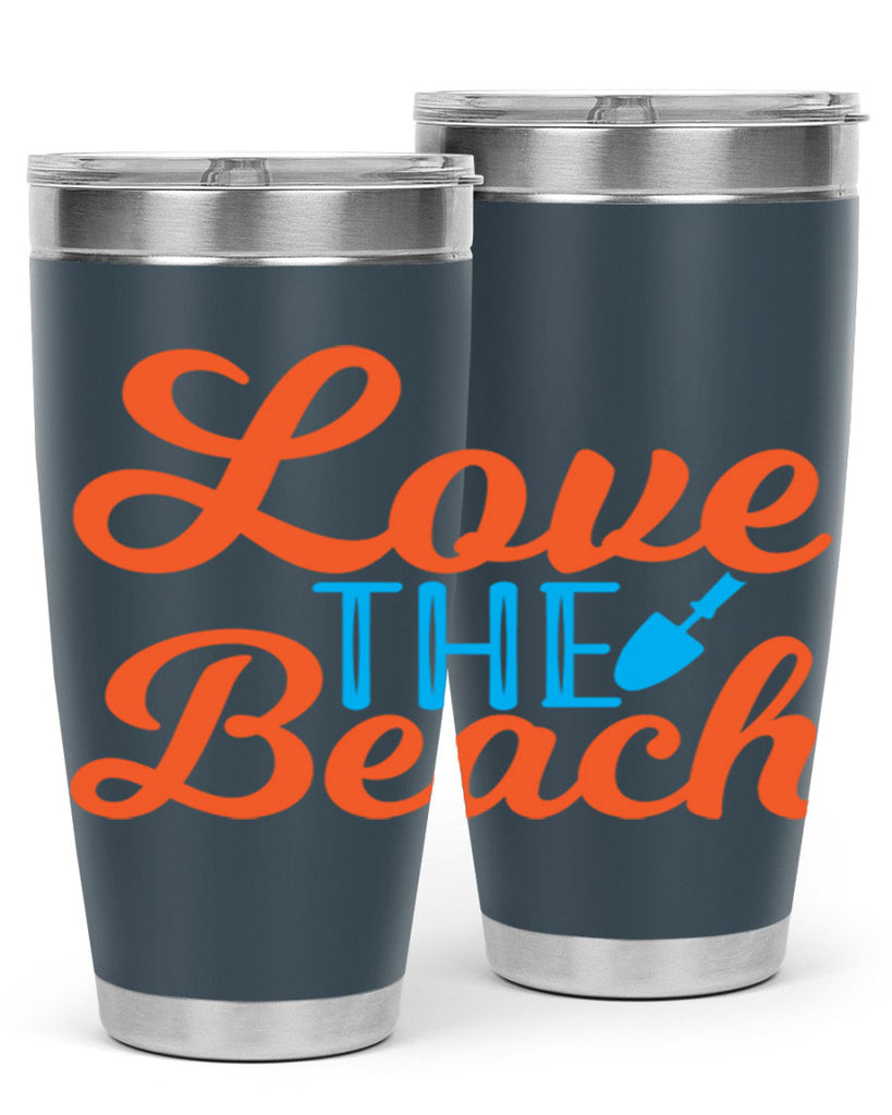 Love The Beach 306#- mermaid- Tumbler