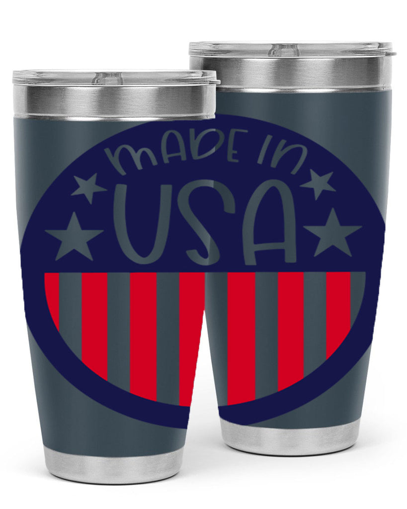 Made In USA Style 165#- Fourt Of July- Tumbler