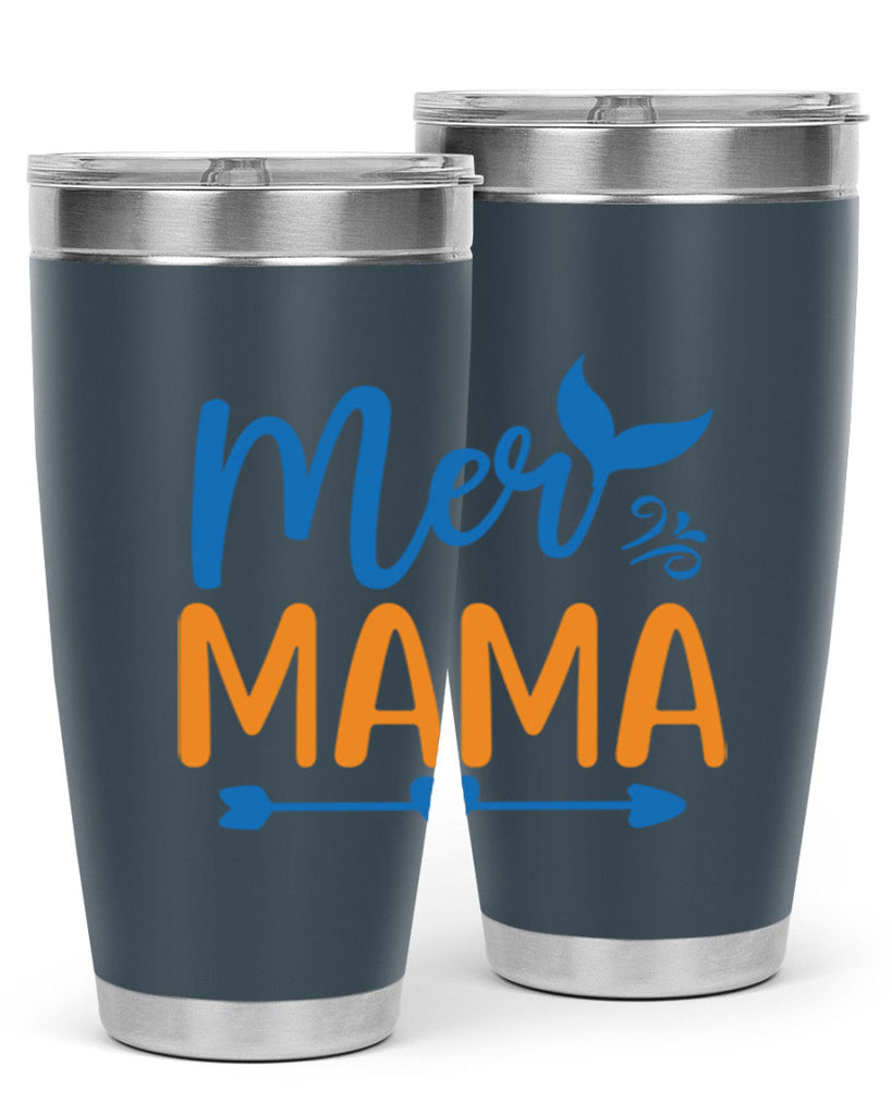 Mer Mama 330#- mermaid- Tumbler