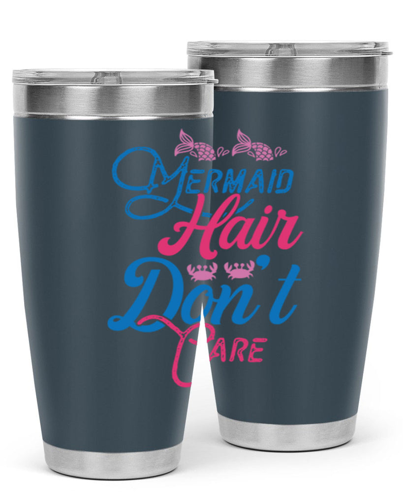 Mermaid Hair Dont Care 358#- mermaid- Tumbler