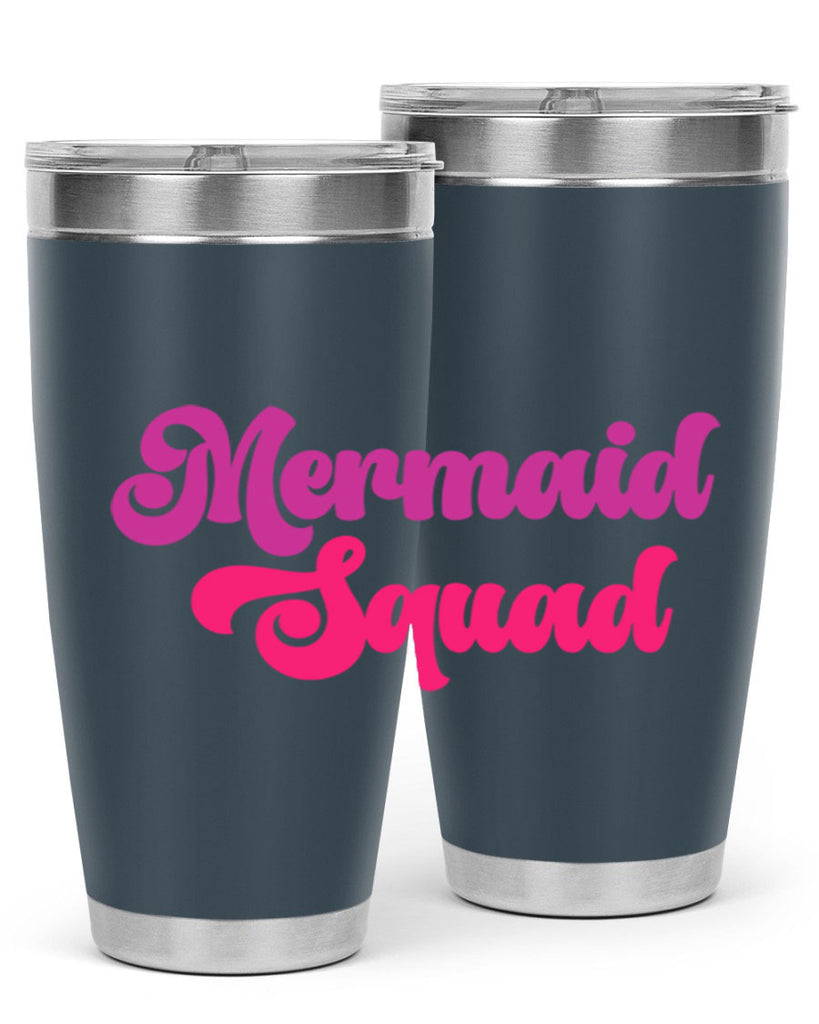 Mermaid Squad 384#- mermaid- Tumbler