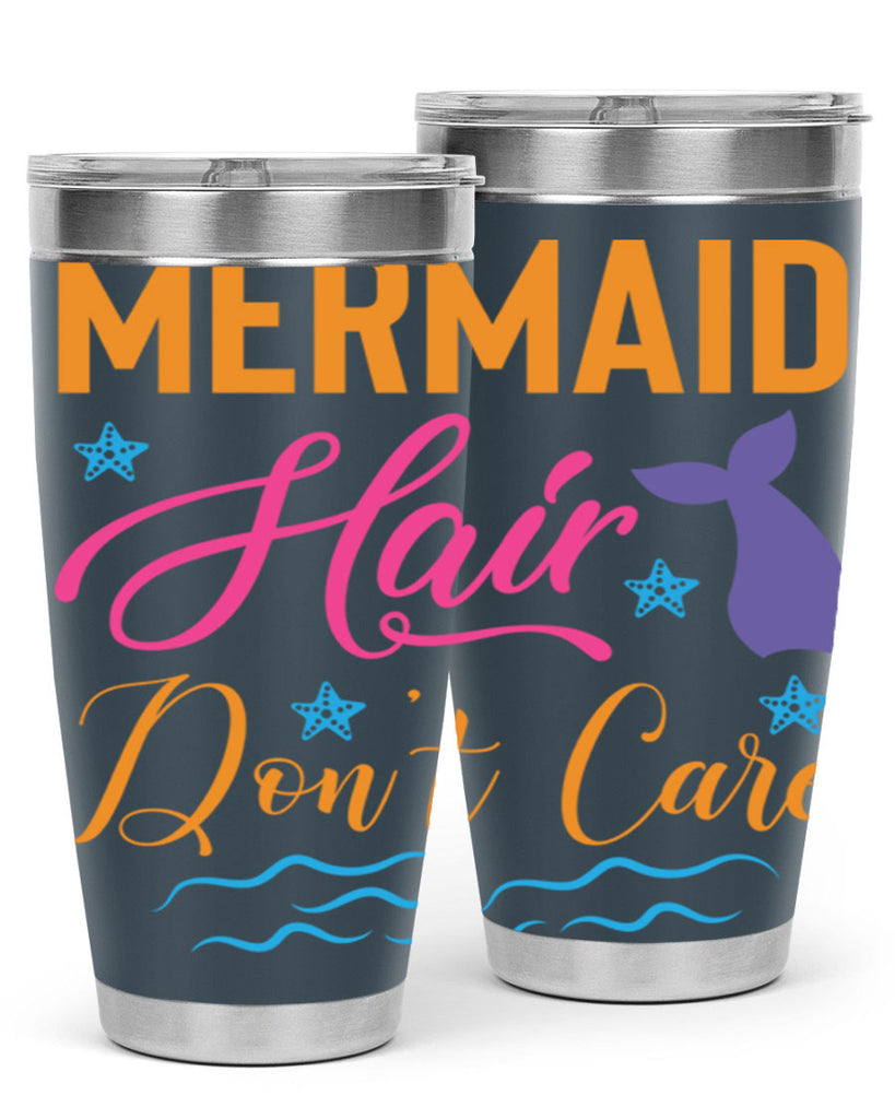 Mermaid hair dont care 414#- mermaid- Tumbler