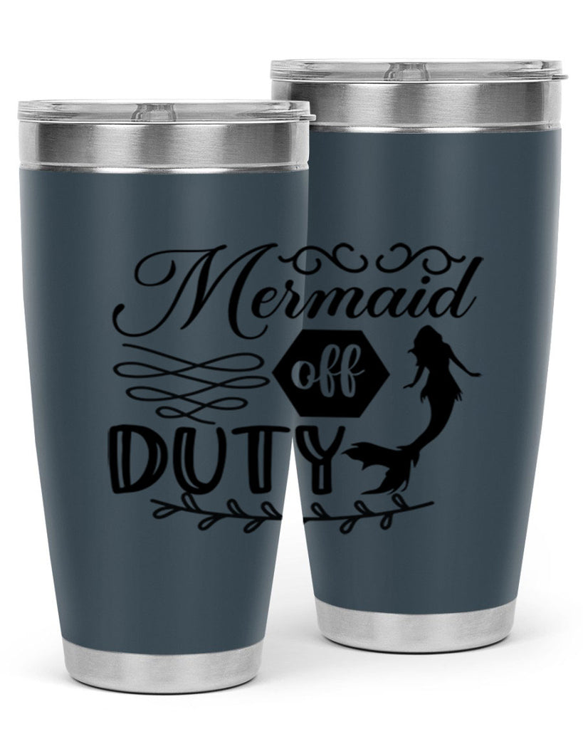 Mermaid off duty 432#- mermaid- Tumbler