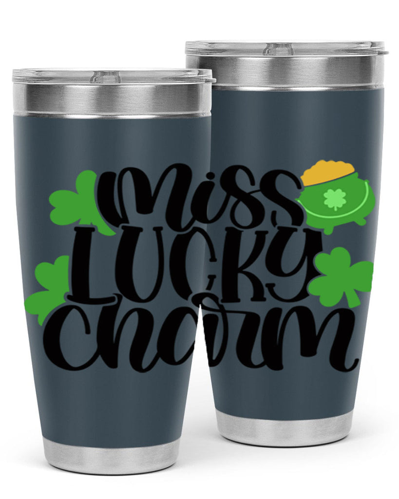 Miss Lucky Charm Style 48#- St Patricks Day- Tumbler