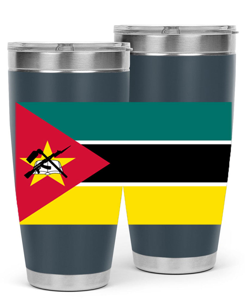 Mozambique 80#- world flags- Tumbler
