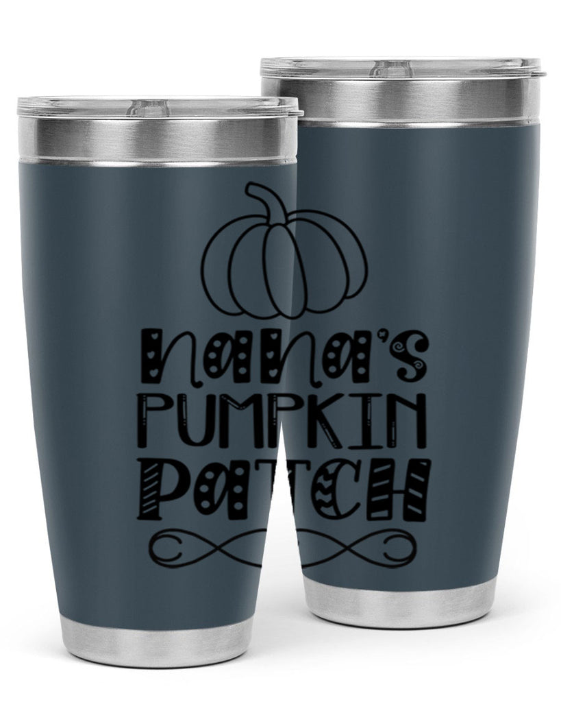 Nana s Pumpkin Patch 439#- fall- Tumbler
