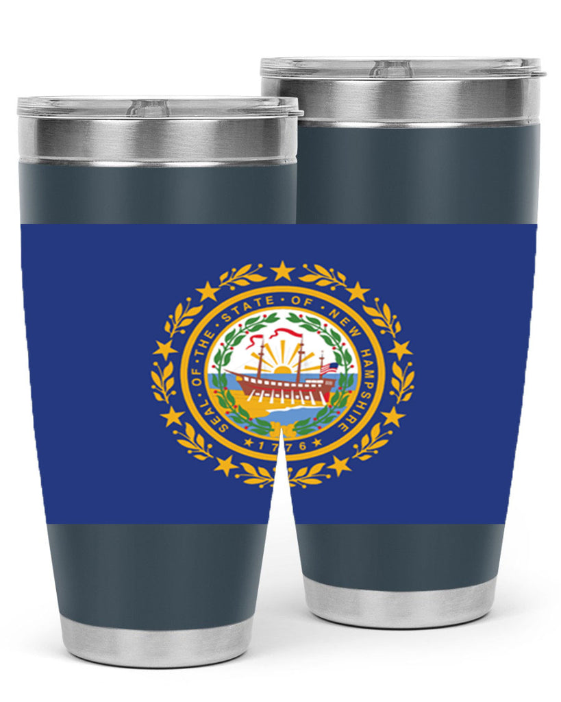 New Hampshire 23#- Us Flags- Tumbler