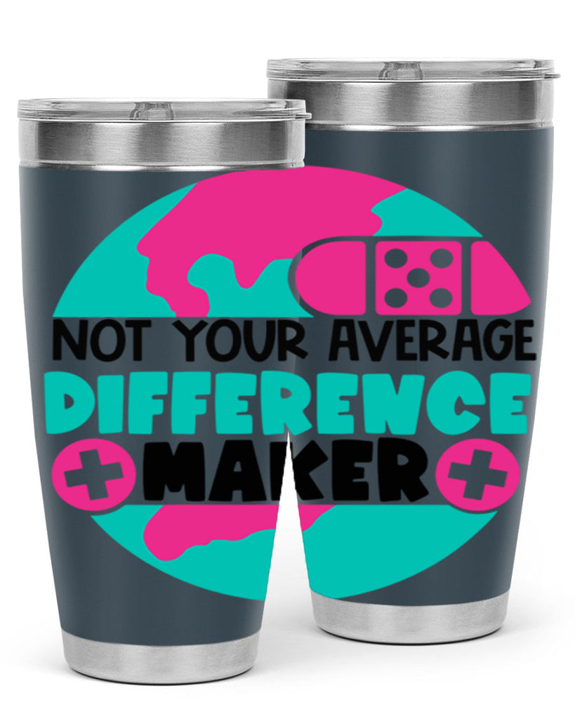 Not Your Averange Difference Maker Style Style 122#- nurse- tumbler