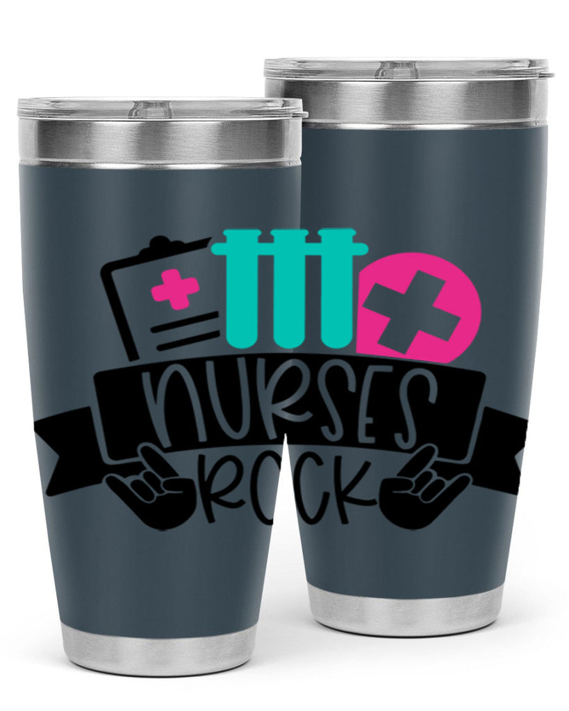 Nurses Rock Style Style 78#- nurse- tumbler