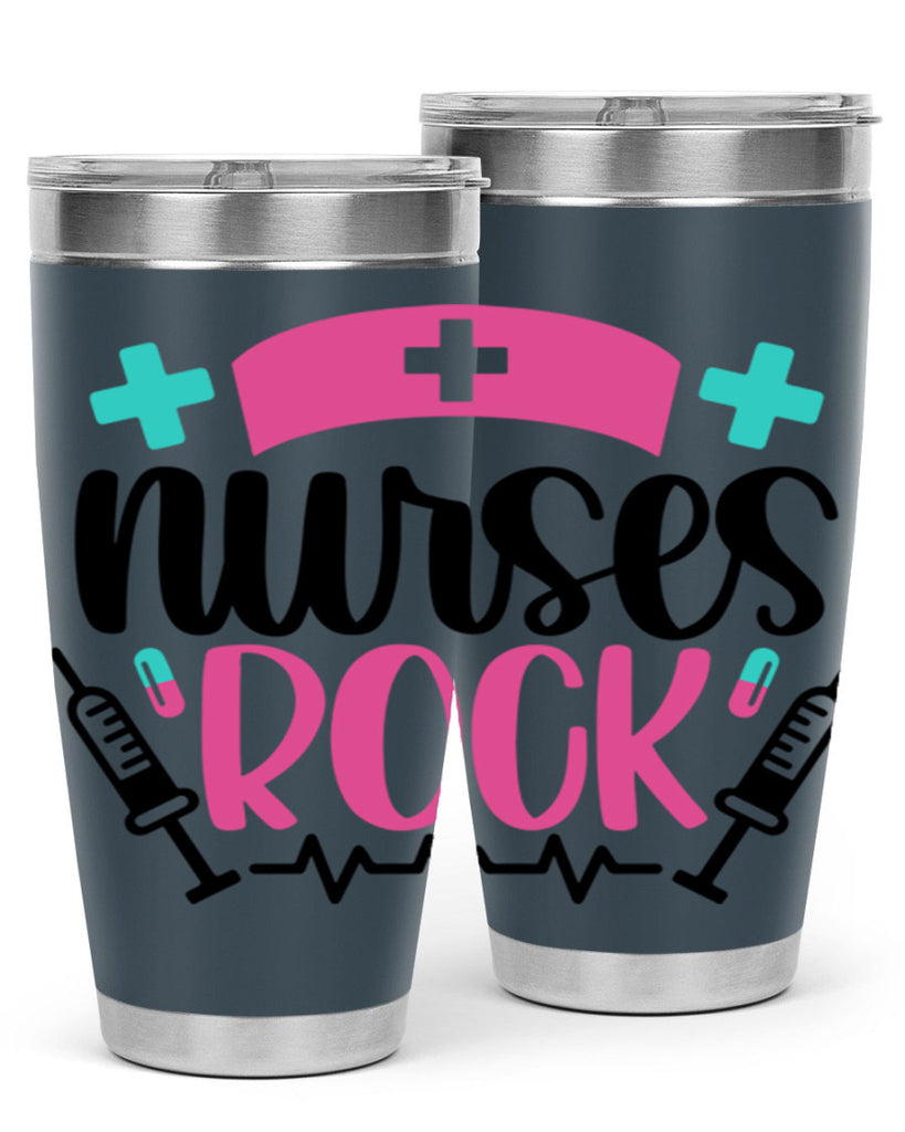 Nurses Rock Style Style 79#- nurse- tumbler