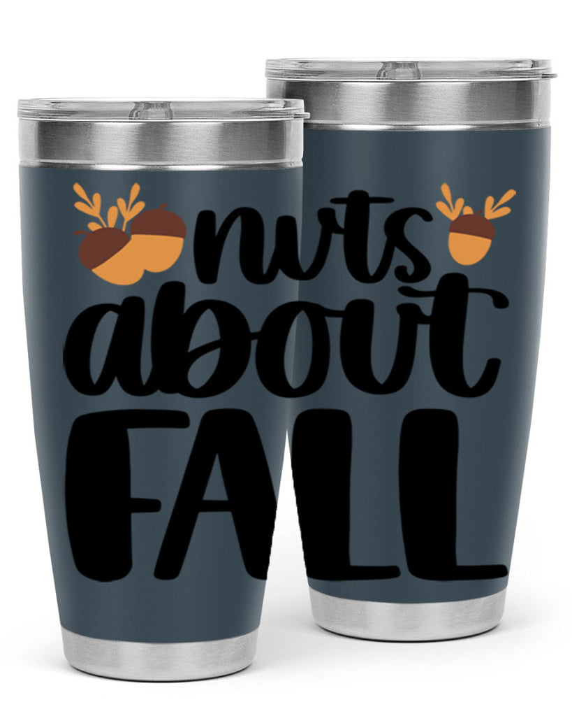 Nuts About Fall 503#- fall- Tumbler