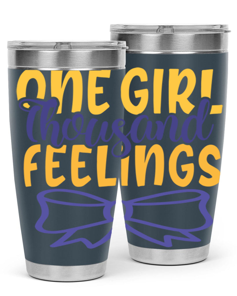 One Girl Thousand Feelings Style 208#- baby- tumbler