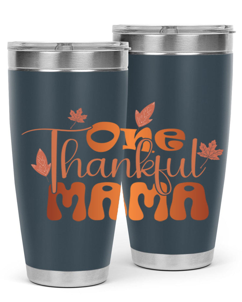 One Thankful Mama 465#- fall- Tumbler