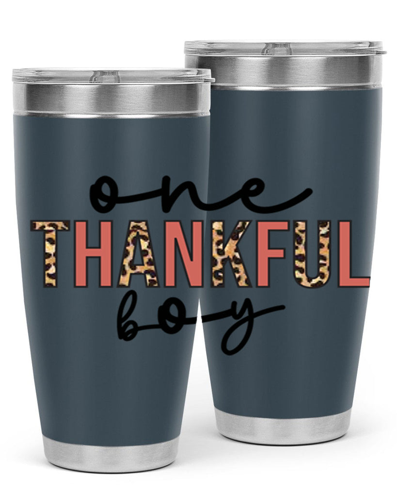 One thankful boy 462#- fall- Tumbler