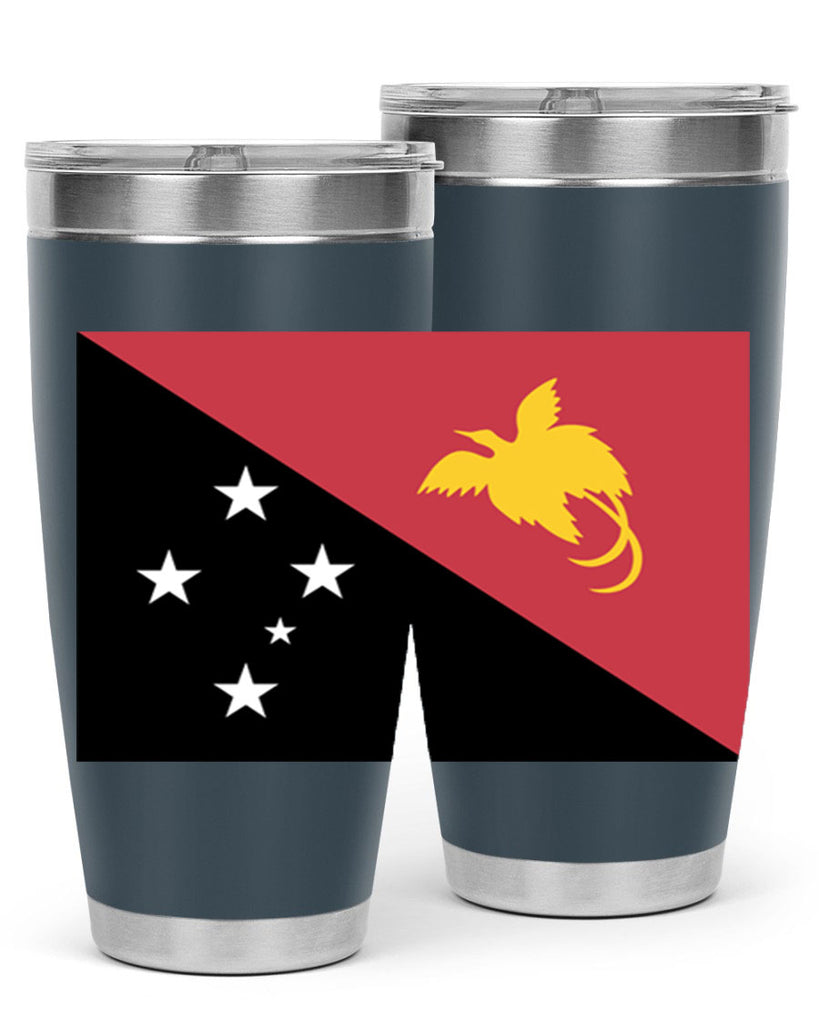 Papua New Guinea 62#- world flags- Tumbler