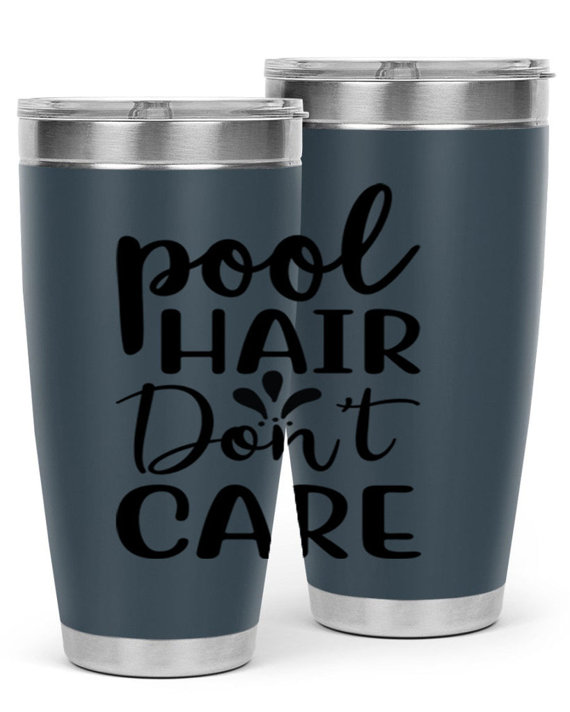 Pool hair dont care 544#- mermaid- Tumbler