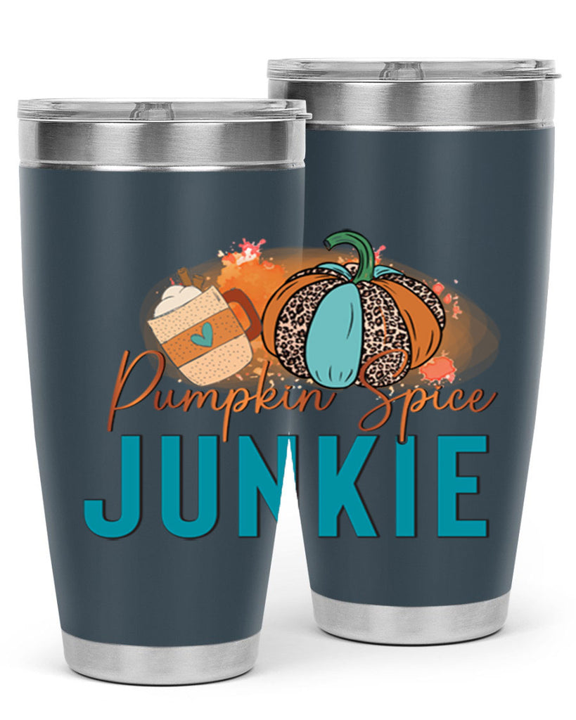 Pumpkin Spice Junkie 550#- fall- Tumbler