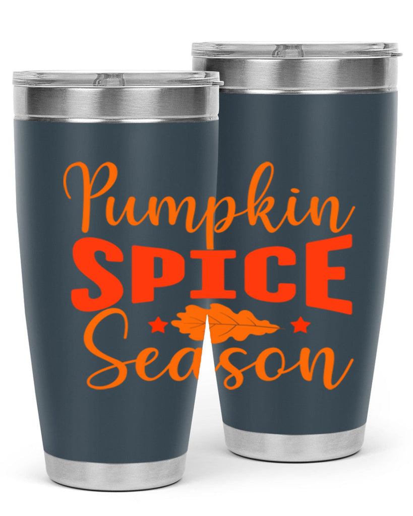 Pumpkin Spice Season Design 557#- fall- Tumbler