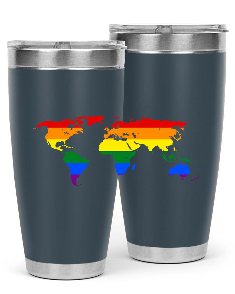 Rainbow World map 3#- lgbt- Tumbler