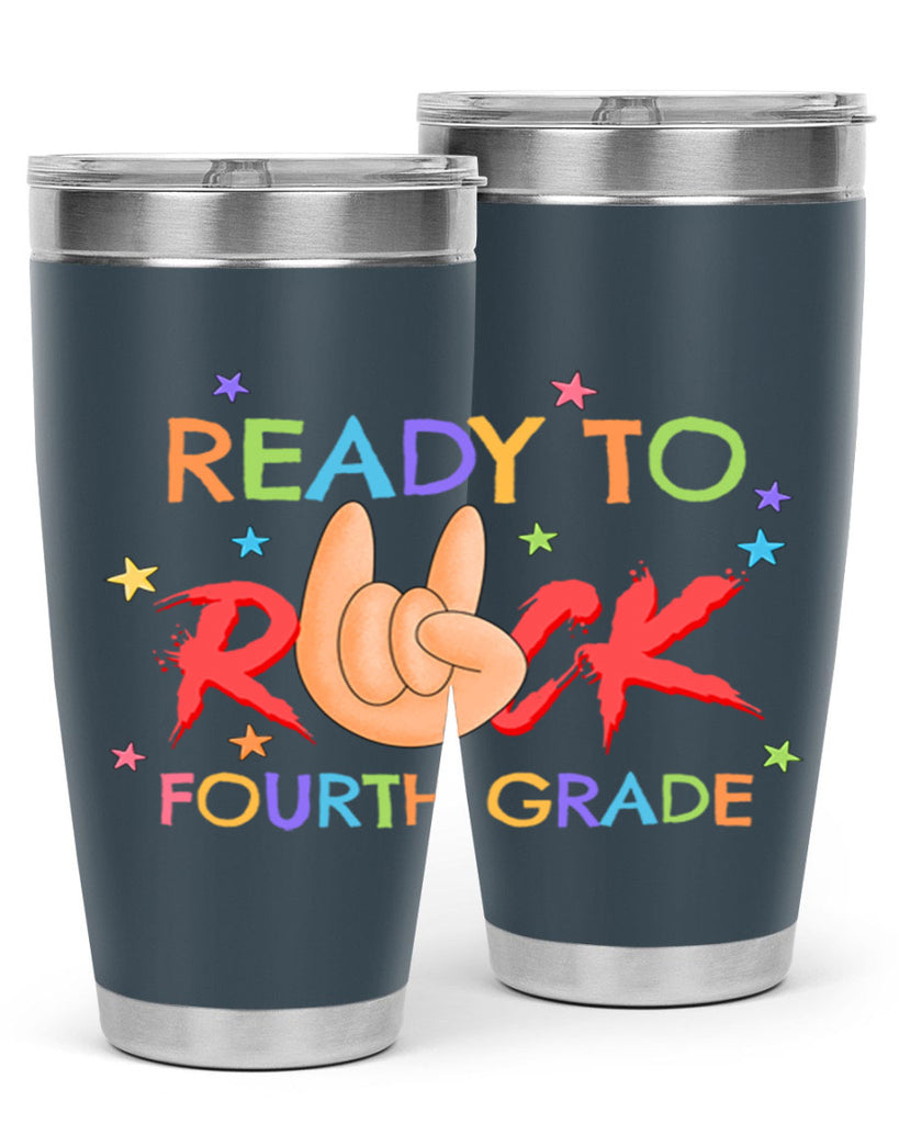 Ready to Rock 4th Grade 22#- 4th  grade- Tumbler