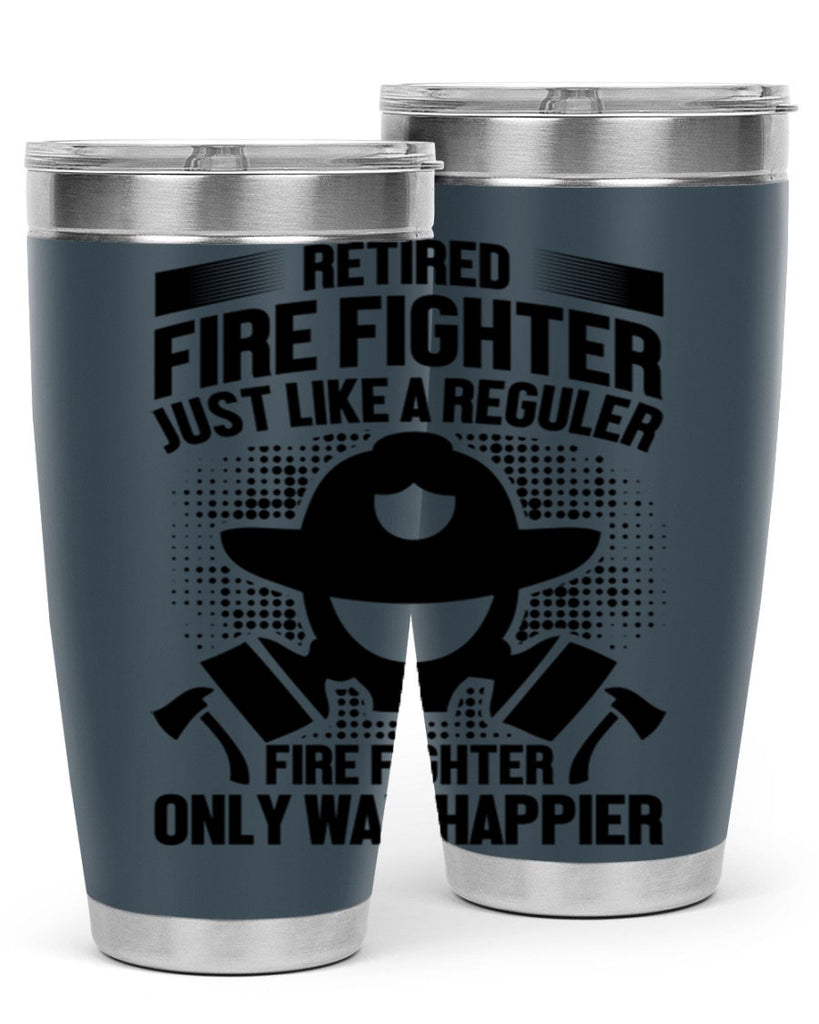 Retired fire Style 40#- fire fighter- tumbler