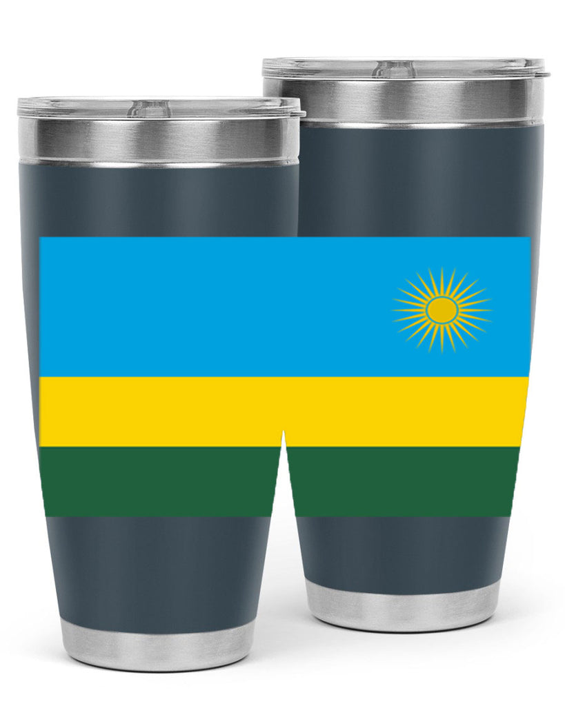 Rwanda 53#- world flags- Tumbler